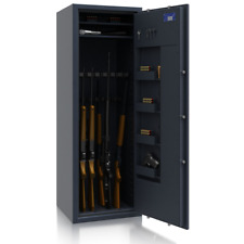 Waffenschrank Waffentresor Grad Klasse 1 Langwaffen - 16 Halter - S&G E-Schloss