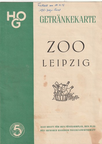 Ddr speisekarte leipzig - speisekarte,