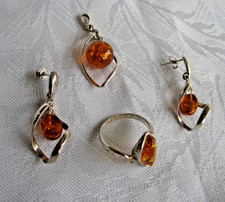 SCHMUCKSET 925 Silber mit