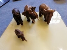 4 X Schleich Figuren Elefant 