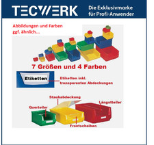 7 Größen - TECWERK  Lagerbox