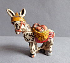 Deko-Figur Esel m. Hut +