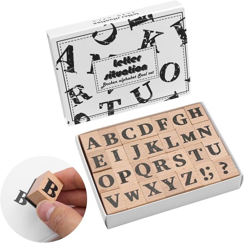 Stück stempel buchstaben - stempel,