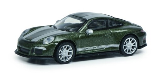 Schuco porsche 911 - r, grün