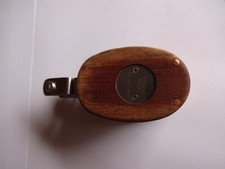 Schiffsblöcke Umlenkrolle Tau Seil Dönges 12mm 175 Kg NEU Bundeswehr BW