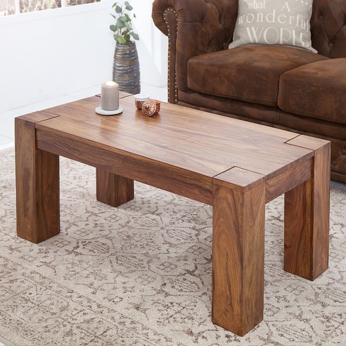 Massivholz couchtisch makassar - couchtisch,