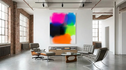 Neon farben premium abstrakt - neon,