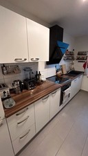 Komplette Einbauküche mit Geräten – Weiß, modern, sofort abholbar