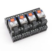 4x Koppelrelais SCHRACK PT570024 Steckrelais 24V DC 4W 6A Modul EM09 + YPT78704