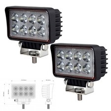 2 x 24W LED