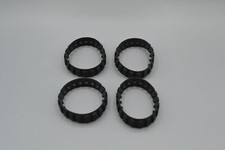 LEGO 4 x Gummikette 20 Zähne schwarz Black Tread Small 20 tread links x939