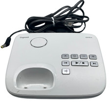 Siemens Gigaset E310A E310 A mit Anrufbeantworter Basisstation Hellgrau