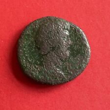 Römische Münze As oder Dupondius  Aelius Caesar Hadrian Büste schöne Patina