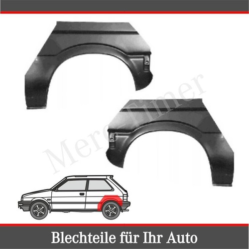 Radlauf kotflügel hinten paar - radlauf,
