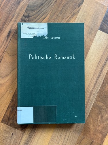 Carl schmitt politische - -,