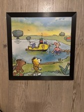 Janosch Bild -gerahmt- 45x45