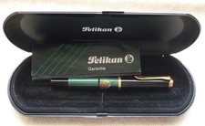 Pelikan Kolbenfüller M400 grüngestreift -  unbenutzt + Box
