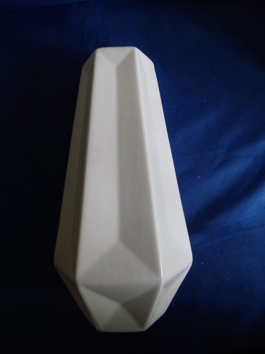Vase sechseckig weißes - sechseckig,,