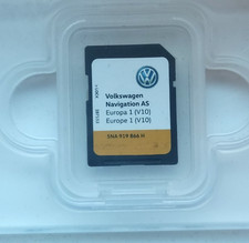 VW SD KARTE, EUROPA, Original Navigation, V10, VW Discover Media 2, AS Navi