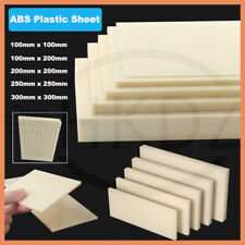 Beige ABS Kunststoffplatte Platte Stärken 1,2,3,4,5mm -40mm Kunststoff Platte
