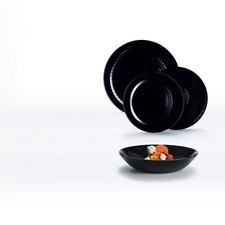 Tafelservice für 6 Personen Geschirr Set Diwali Granit 18 Tlg.  LUMINARC