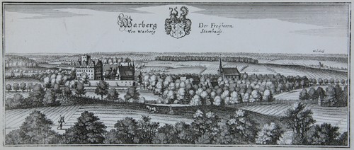 Warberg merian kupferstich - warberg,