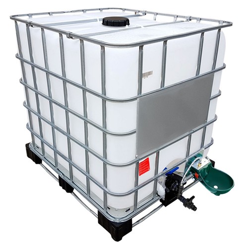 1000l ibc wassertank mit - 1000l,