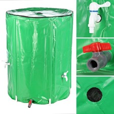 B Ware / Faltbarer Wasserspeicher Regenwasserfass Wassertank Regentonne 9