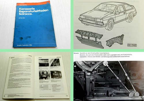 Reparaturleitfaden scirocco - reparaturleitfaden, vw