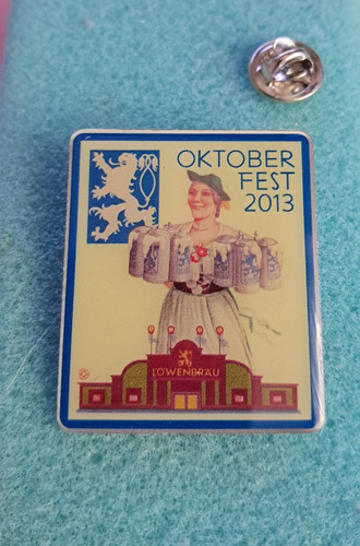 Oktoberfest löwenbräu pin - ,