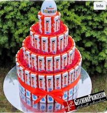 Kinder Riegel Torte 4-stöckig