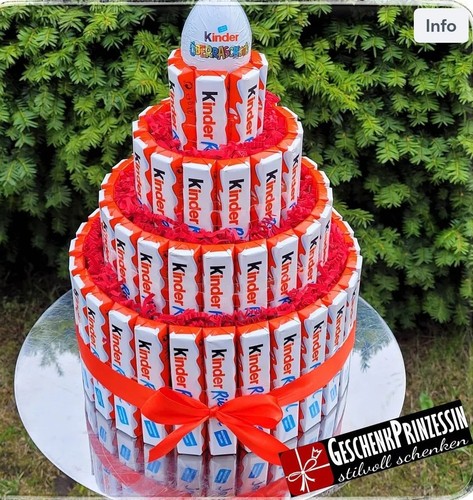Kinder riegel torte - kinder,