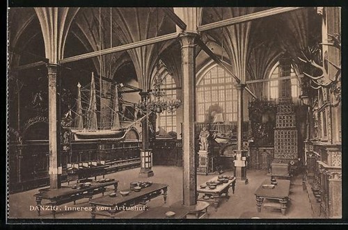 Danzig gdansk inneres - danzig-gdansk,, vom