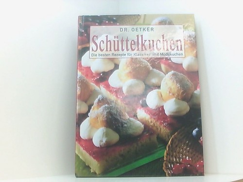 Oetker schüttelkuchen die - oetker,