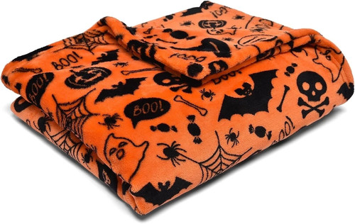 Halloween fleecedecke 120 - halloween,