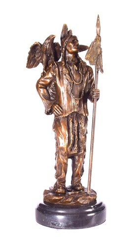 Bronze skulptur figur - bronze,