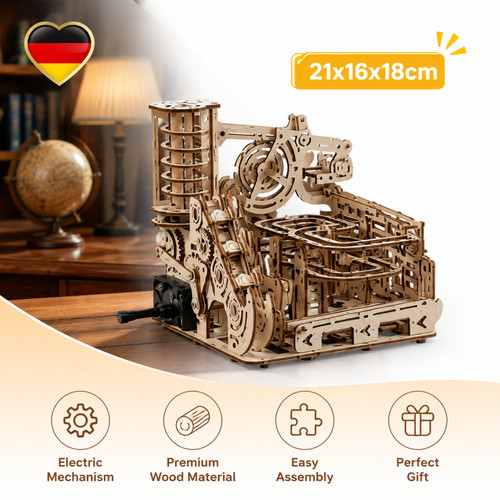 Puzzle murmelbahn kugelbahn - 3d,