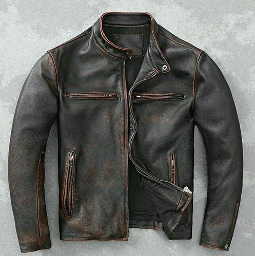 Herren motorrad biker - motorrad, vintage