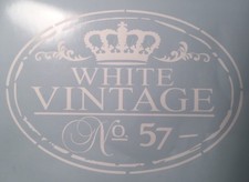 Shabby Wasserf.Aufkleber