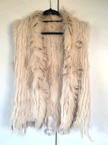 Damen weste echtfell - damen,