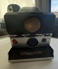 Polaroid Kamera Sofortbildkamera SX - 70 Land Camera Sonar AutoFocus