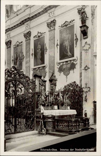 Postkarte kirchen bauwerk - postkarte,