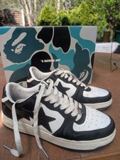 A Bathing Ape BAPE Sta Black Sneaker • Gr. 43 EU, US 9,5