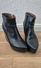 VAGABOND Plateau Boots Stiefeletten Damenschuhe Größe 37  Schwarz Blockabsatz