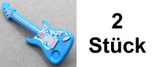 2x LEGO 11640pb04 Minifigur Zubehör Musikinstrument Gitarre E-Gitarre AUFDRUCK