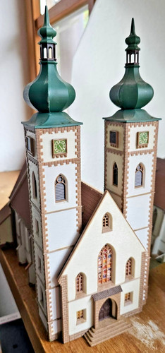 Faller 130629 kirche aus - faller,