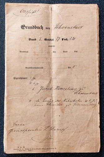 Historische dokumente - historische,
