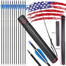 12pcs 31" Archery Arrows Dense