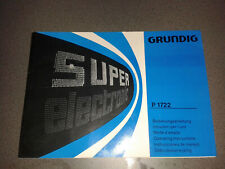 Grundig Röhren TV P 1722