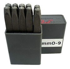 STEMPA Schlagzahlen-Satz Schlagstempel 0-9 2,5mm | 10 teilig